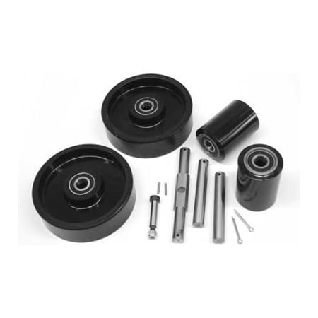 Gps - Generic Parts Service Complete Wheel Kit for Manual Pallet Jack GWK-PUAA-CK - Fits Wesley Pallet Mule GWK-PUAA-CK